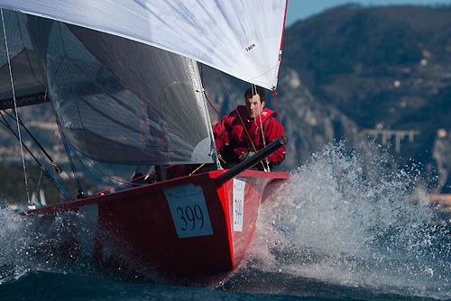 XXV Primo Cup - Trophée Credit Suisse. Fleet Race: Longtze Premier - Florent Guillaime, Montecarlo, 13/02/2009. Photo copyright Carlo Borlenghi / www.carloborlenghi.com