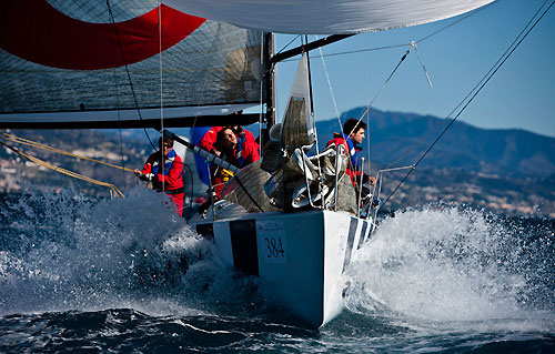 XXV Primo Cup - Trophée Credit Suisse. Fleet Race - Mumm 30 - Olympic, Montecarlo, 13/02/2009. Photo copyright Carlo Borlenghi / www.carloborlenghi.com