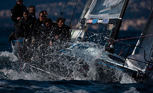 XXV Primo Cup - Trophée Credit Suisse Fleet Race - Melges 32 - Mascalzone Latino, Montecarlo, 14/02/2009. Photo copyright Carlo Borlenghi / www.carloborlenghi.com