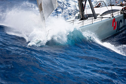 Mike Slade's 100ft Maxi ICAP Leopard, RORC Caribbean 600. Photo copyright Carlo Borlenghi.