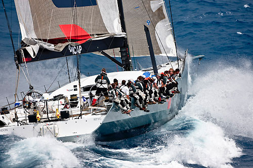 Mike Slade's 100ft Maxi ICAP Leopard, RORC Caribbean 600. Photo copyright Carlo Borlenghi.