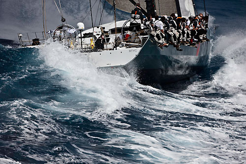 Mike Slade's 100ft Maxi ICAP Leopard, RORC Caribbean 600. Photo copyright Carlo Borlenghi.