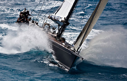 Danilo Salsi's Swan 90, DSK Pioneer, RORC Caribbean 600. Photo copyright Carlo Borlenghi.