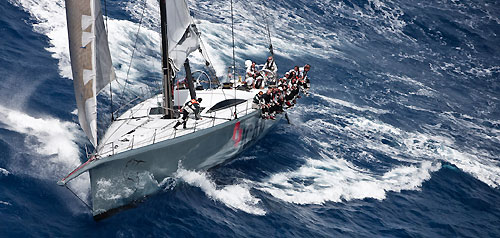 Mike Slade's 100ft Maxi ICAP Leopard, RORC Caribbean 600. Photo copyright Carlo Borlenghi.