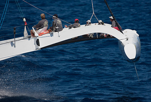 Antigua 22-02-2010. Region Guadalupe after the start of the RORC Caribbean 600. Photo copyright Carlo Borlenghi.