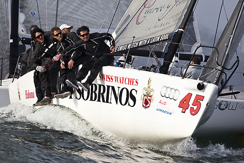 Lerici Italy, March 27, 2010. Day 2 of Audi Melges 32 Sailing Series 20. Photo copyright Guido Trombetta, Studio Borlenghi.