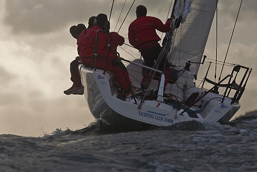 Lerici Italy, March 27, 2010. Day 2 of Audi Melges 32 Sailing Series 20. Photo copyright Guido Trombetta, Studio Borlenghi.