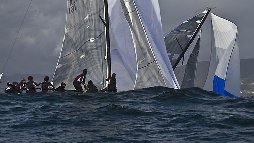 Lerici Italy, March 27, 2010. Day 2 of Audi Melges 32 Sailing Series 20. Photo copyright Guido Trombetta, Studio Borlenghi.