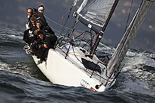 Lerici Italy, March 27, 2010. Day 2 of Audi Melges 32 Sailing Series 20. Photo copyright Guido Trombetta, Studio Borlenghi.