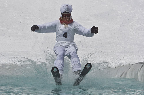 Alpina Surfover, Saint Moritz Switzerland. March 28, 2010. Photo copyright Carlo Borlenghi.