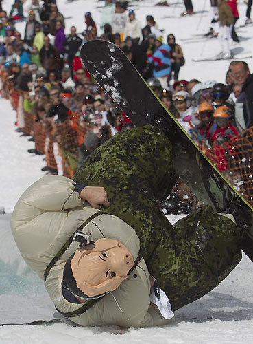 Alpina Surfover, Saint Moritz Switzerland. March 28, 2010. Photo copyright Carlo Borlenghi.