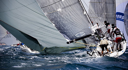 Scarlino, 01/05/10. Audi Melges 32 Sailing Series 2010. INOVA. Photo copyright Guido Trombetta and Bplan.