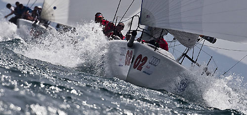 Scarlino, 01/05/10. Audi Melges 32 Sailing Series 2010. Fantastica. Photo copyright Guido Trombetta and Bplan.