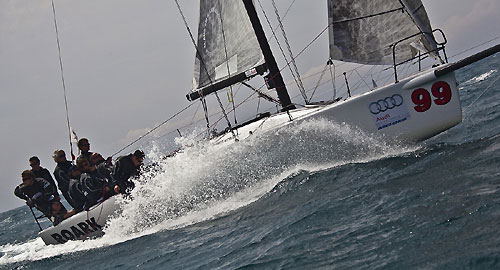 Scarlino, 01/05/10. Audi Melges 32 Sailing Series 2010. Roark. Photo copyright Guido Trombetta and Bplan.