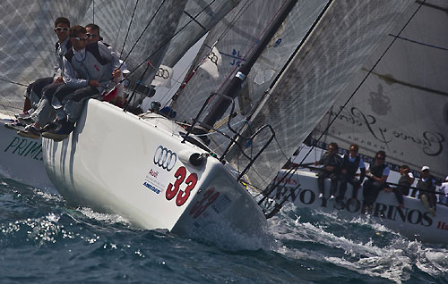 Scarlino, 01/05/10. Audi Melges 32 Sailing Series 2010. INOVA. Photo copyright Guido Trombetta and Bplan.