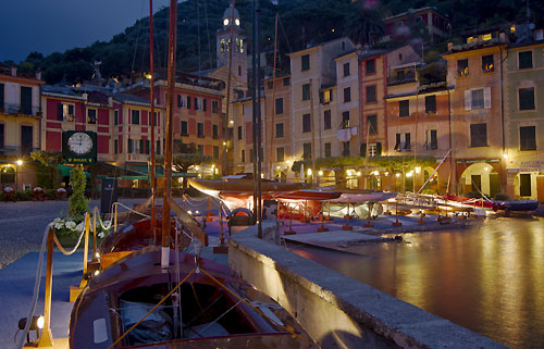 Portofino by night, 13/05/10 Portofino Rolex Trophy 2010. Photo copyright Carlo Borlenghi, Rolex.