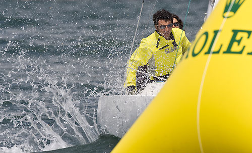 The Dragon fleet in action at Portofino, 14/05/10 Portofino Rolex Trophy 2010. Photo copyright Carlo Borlenghi, Rolex.