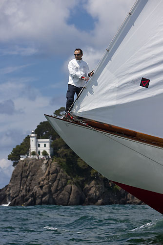 Marco, Gastaldi and Sicott's 12M I.R. Emilia from Italy at Portofino, 14/05/10 Portofino Rolex Trophy 2010. Photo copyright Carlo Borlenghi, Rolex.