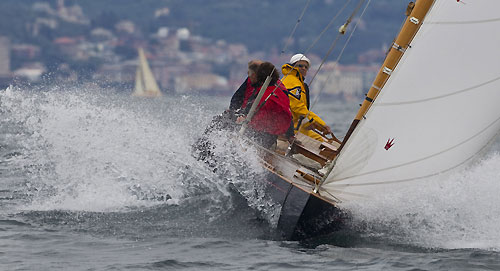 Giovanni Mogna's 8M I.R. Bona from Italy at Portofino, 15/05/10 Portofino Rolex Trophy 2010. Photo copyright Carlo Borlenghi, Rolex.