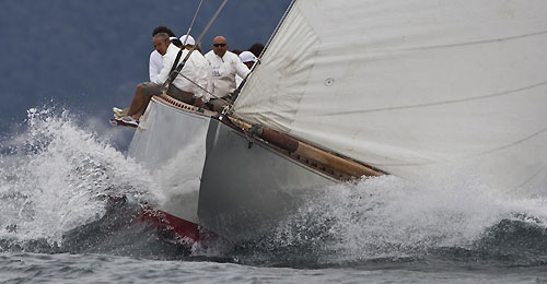 Marco, Gastaldi and Sicott's 12M I.R. Emilia from Italy at Portofino, 15/05/10 Portofino Rolex Trophy 2010. Photo copyright Carlo Borlenghi, Rolex.