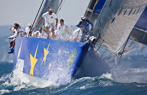 St Tropez, 13-06-2010. Giraglia Rolex Cup 2010, Esimit Europa 2. Photo copyright Stefano Gattini.