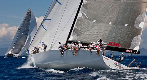 St Tropez, 14/06/10. Giraglia Rolex Cup 2010, Shockwave. Photo copyright Carlo Borlenghi.