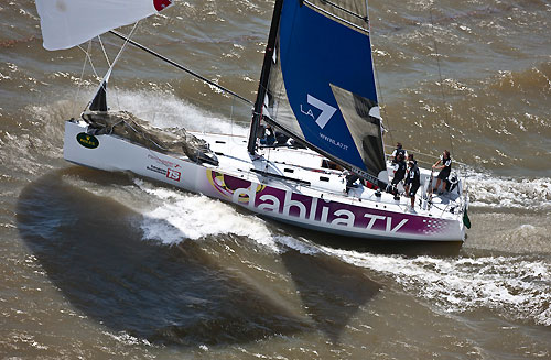 St Tropez, 16/06/10. Giraglia Rolex Cup 2010, Start in Saint Tropez, Verve. Photo copyright Carlo Borlenghi.