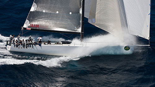 St Tropez, 16/06/10. Giraglia Rolex Cup 2010, Start in Saint Tropez, Shockwave. Photo copyright Carlo Borlenghi.