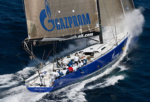 St Tropez, 16/06/10. Giraglia Rolex Cup 2010, Start in Saint Tropez, Esimit Europa 2. Photo copyright Carlo Borlenghi.