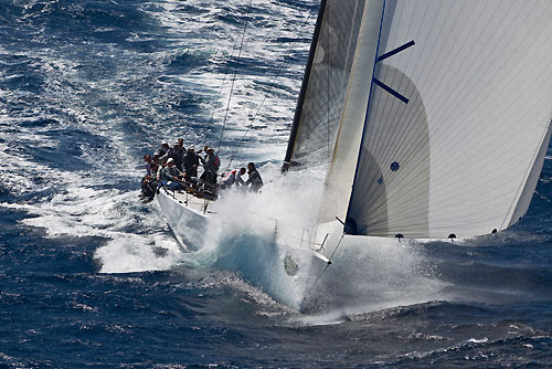 St Tropez, 16/06/10. Giraglia Rolex Cup 2010, Start in Saint Tropez, Container. Photo copyright Carlo Borlenghi.