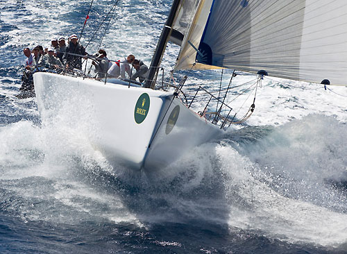 St Tropez, 16/06/10. Giraglia Rolex Cup 2010, Start in Saint Tropez, Container. Photo copyright Carlo Borlenghi.