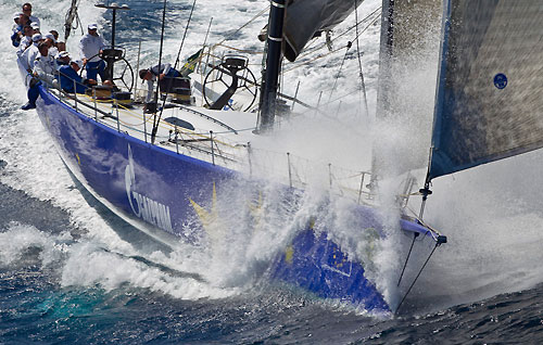 St Tropez, 16/06/10. Giraglia Rolex Cup 2010, Start in Saint Tropez, Esimit Europa 2. Photo copyright Carlo Borlenghi.