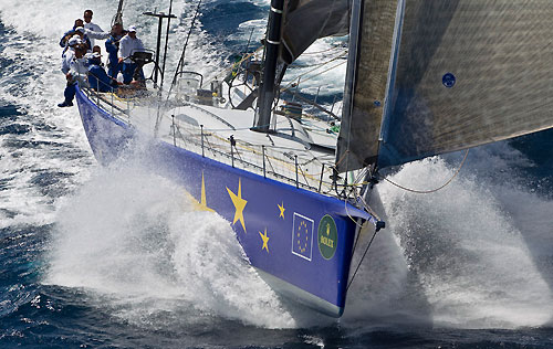 St Tropez, 16/06/10. Giraglia Rolex Cup 2010, Start in Saint Tropez, Esimit Europa 2. Photo copyright Carlo Borlenghi.