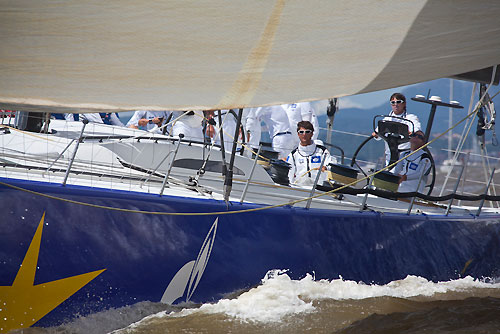 St Tropez, 16/06/10. Giraglia Rolex Cup 2010, Start in Saint Tropez, Esimit Europa 2. Photo copyright Luca Butto.