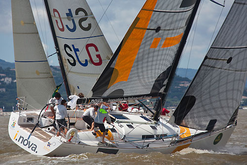 St Tropez, 16/06/2010. Giraglia Rolex Cup 2010, Day 4 - St Tropez to Sanremo, I.Nova. Photo copyright Luca Butto.