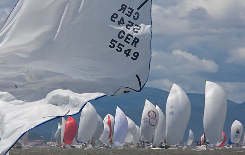 St Tropez, 16/06/2010. Giraglia Rolex Cup 2010, Day 4 - St Tropez to Sanremo. Photo copyright Luca Butto.