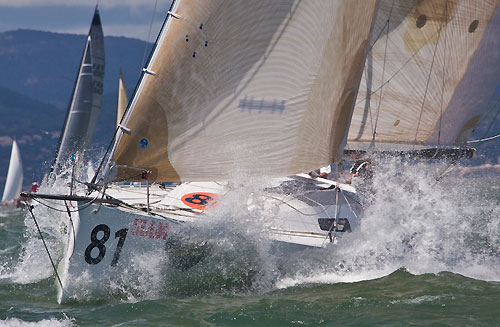 St Tropez, 16/06/2010. Giraglia Rolex Cup 2010, Day 4 - St Tropez to Sanremo. Photo copyright Luca Butto.