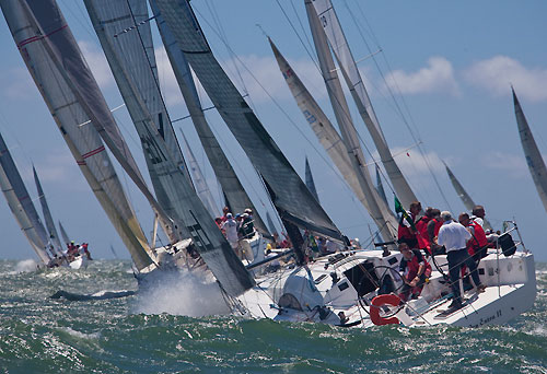 St Tropez, 16/06/2010. Giraglia Rolex Cup 2010, Day 4 - St Tropez to Sanremo. Photo copyright Luca Butto.