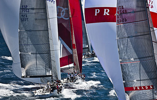 The fleet, 18 06 2010 Marseille Trophy - Audi MedCup Circuit. Photo copyright Carlo Borlenghi.