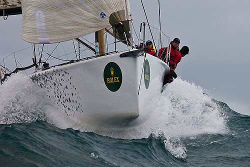 Eduardo Souza Ramos' S40, Pajero, on day one of racing in the 37th Rolex Ilhabela Sailing Week. Photo copyright Rolex and Carlo Borlenghi.