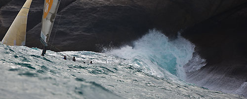 Celso Fernandez Quintella's Farr 51 Sorsa III (BRA) racing in the Alcatrazes por Boreste race, during the Rolex Ilhabela Sailing Week 2010. Photo copyright Rolex and Carlo Borlenghi.