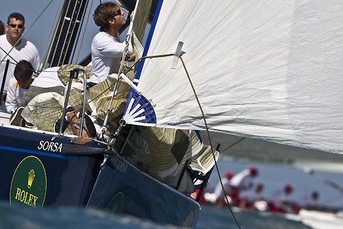 Celso Fernandez Quintella's Farr 51 Sorsa III (BRA), during the Rolex Ilhabela Sailing Week 2010. Photo copyright Rolex and Carlo Borlenghi.