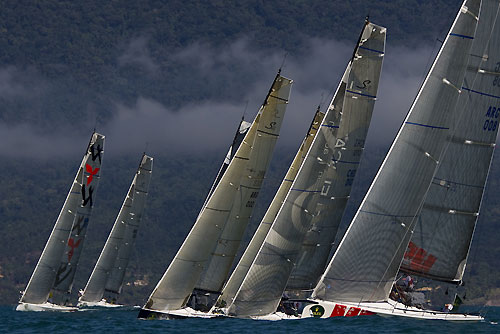 Fleet Race Start, during the Rolex Ilhabela Sailing Week 2010. Photo copyright Rolex and Carlo Borlenghi.