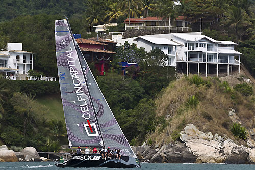 Jorge Errazuriz Grez's S40 Celfin Capital (CHI), during the Rolex Ilhabela Sailing Week 2010. Photo copyright Rolex and Carlo Borlenghi.