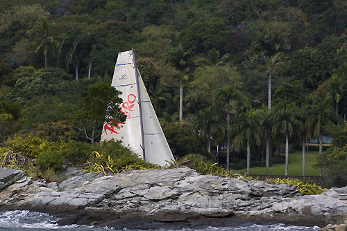 Eduardo Souza Ramos S40 Pajero (BRA), during the Rolex Ilhabela Sailing Week 2010. Photo copyright Rolex and Carlo Borlenghi.