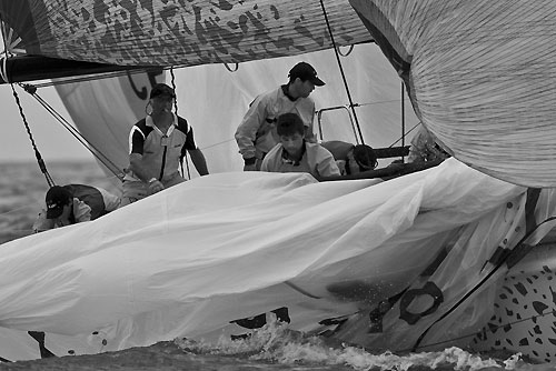 Eduardo Souza Ramos S40 Pajero (BRA), during the Rolex Ilhabela Sailing Week 2010. Photo copyright Rolex and Carlo Borlenghi.