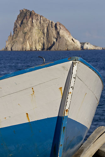 Panarea Island duirng the Rolex Middle Sea Race 2010. October 23, 2010. Photo &copy; Carlo Borlenghi.