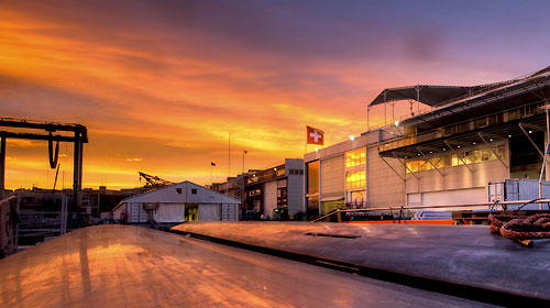 Valencia, January 16, 2010. Dockside Alinghi 5 base in Valencia, Spain. Photo copyright Carlo Borlenghi / Alinghi.