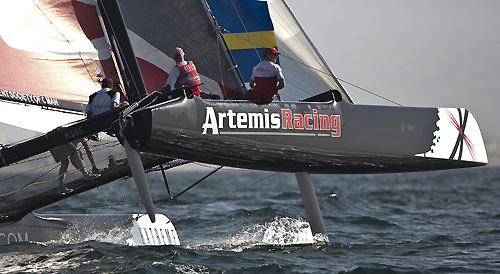 The Extreme Sailing Series 2011, Muscat, Oman. Photo copyright Carlo Borlenghi. 