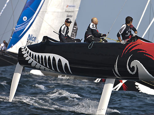 The Extreme Sailing Series 2011, Muscat, Oman. Photo copyright Carlo Borlenghi. 